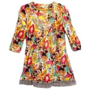 Boden Toulon Floral Tunic Top